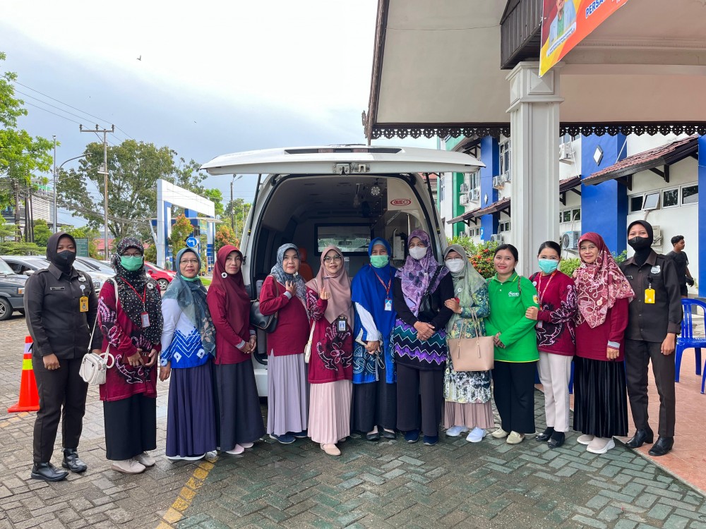Tim Kerohanian RSUD H. Damanhuri Barabai Menggelar Penggalangan Dana untuk Nakes yang Pensiun Dini